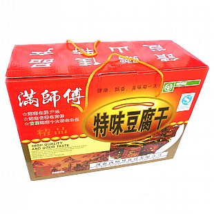 满师傅豆干大礼盒五香干豆腐干麻辣香辣条包装零食品湖南特产4斤