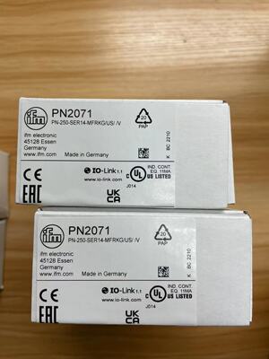 IFM原厂包装压力传感器全新正品