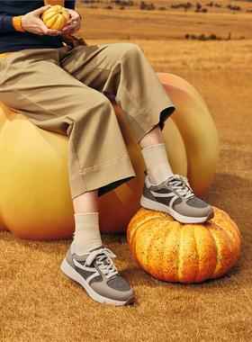 Pansy盼喜日本女鞋轻便百搭小蛮腰休闲运动鞋2025年秋季新款4258