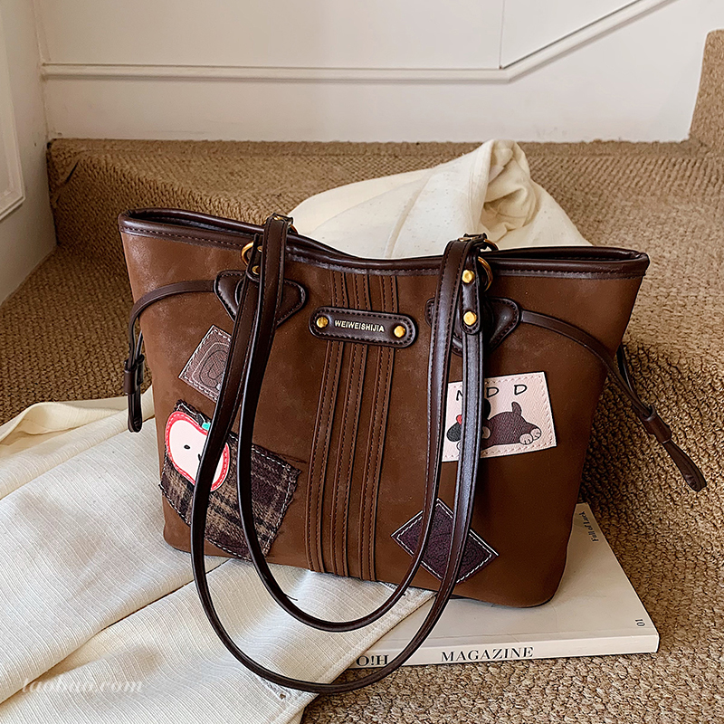 大容量手提托特包2025冬季新款