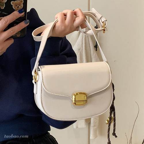 2024新款复古马鞍包腋下包