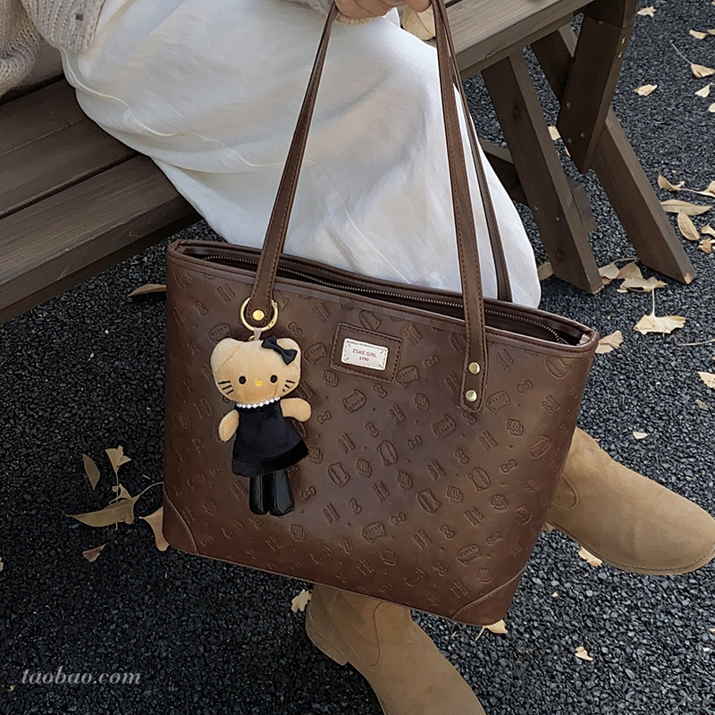 2025秋季新款小众复古托特包