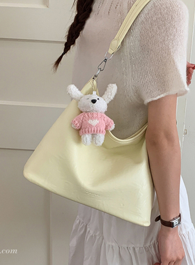 简约超火小包包女士2026新款时尚百搭斜挎包春夏季单肩腋下hobo包