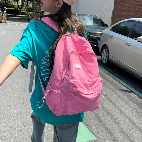 2025新款大容量尼龙女式双肩包