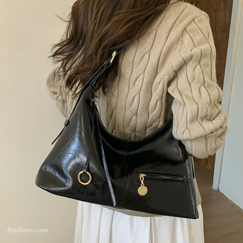 2025秋季新款小众复古托特包