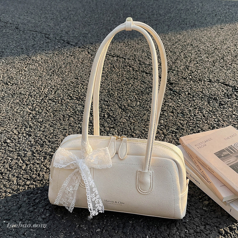 高级感洋气手提波士顿包2026新款通勤单肩腋下包大容量女士枕头包,箱包皮具/热销女包/男包,通用款女包,淘宝优惠券,粉丝福利购,淘宝优惠卷