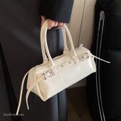 高级感通勤小包包女2026新款 手提枕头包法棍包 春夏百搭斜挎包时尚