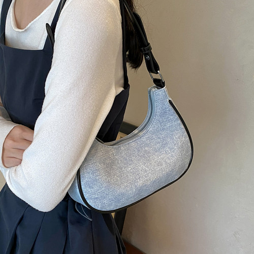 复古高级感百搭手提单肩精致女包