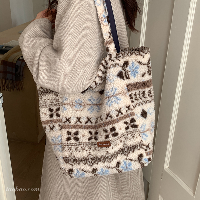 手提包双面可用托特包