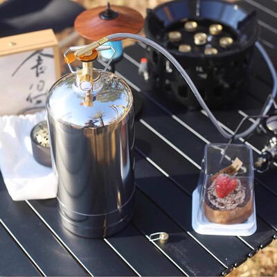 户外304不锈钢煤气瓶充气循环罐