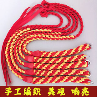 鞭子鞭梢中国结鞭头甩鞭麒麟鞭钢鞭编绳健身鞭响鞭辫梢头配件鞭稍