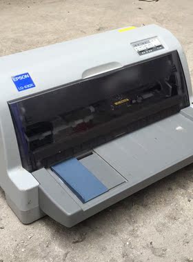 二手爱普生630680kNX500针式打印机淘宝快递单发票票据出库单支票