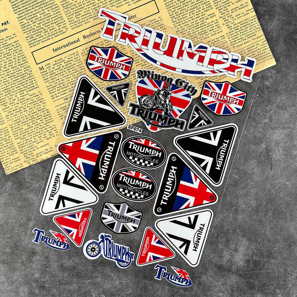 适用于凯旋Bobber反光贴纸