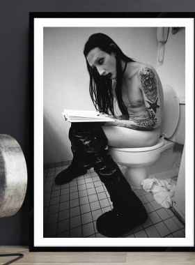 Marilyn Manson 玛丽莲曼森海报摇滚明星乐队酒吧装饰画挂画壁画