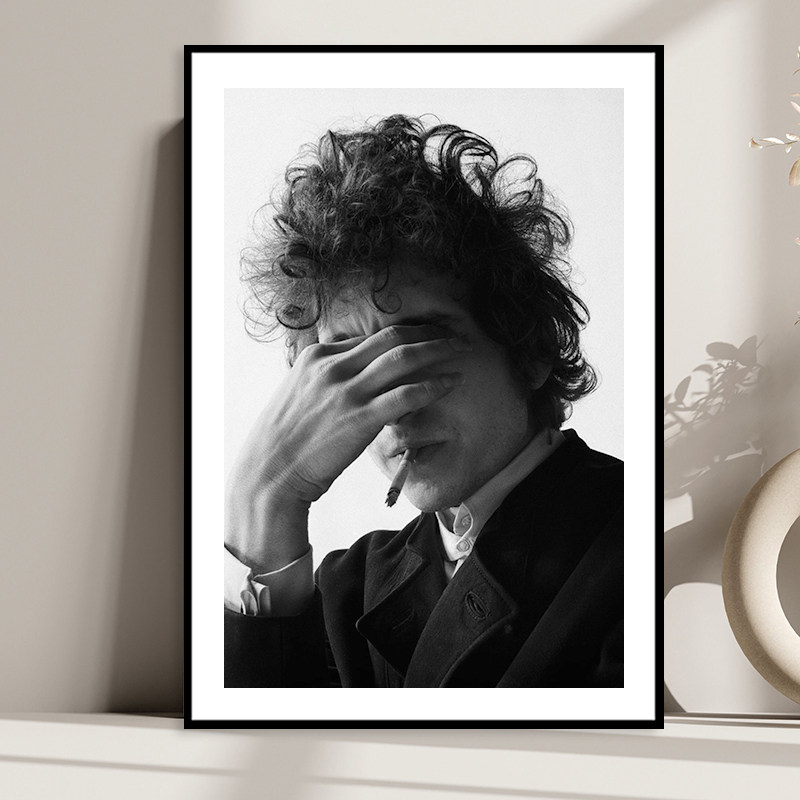 Bob Dylan 鲍勃迪伦海报装饰画摇滚民谣音乐餐厅酒吧酒店民宿挂画