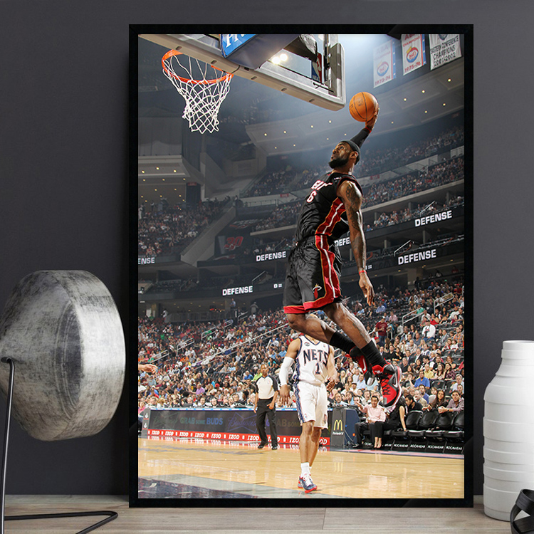 勒布朗詹姆斯海报NBA球星