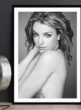 Britney 布兰妮海报欧美音乐装饰画餐厅酒吧酒店时尚性感美女挂画