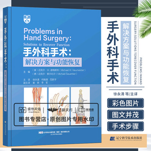 手外科手术 解决方案与功能恢复 徐永清等主译 外科学 屈肌腱修复 血管痉挛 压迫性神经病 神经麻痹 辽宁科学技术出版社