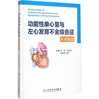 正版 功能性丹心室与左心发育不全综合征手术图谱 乔彬、刘中民、翁渝国书 医学 外科学 心外科