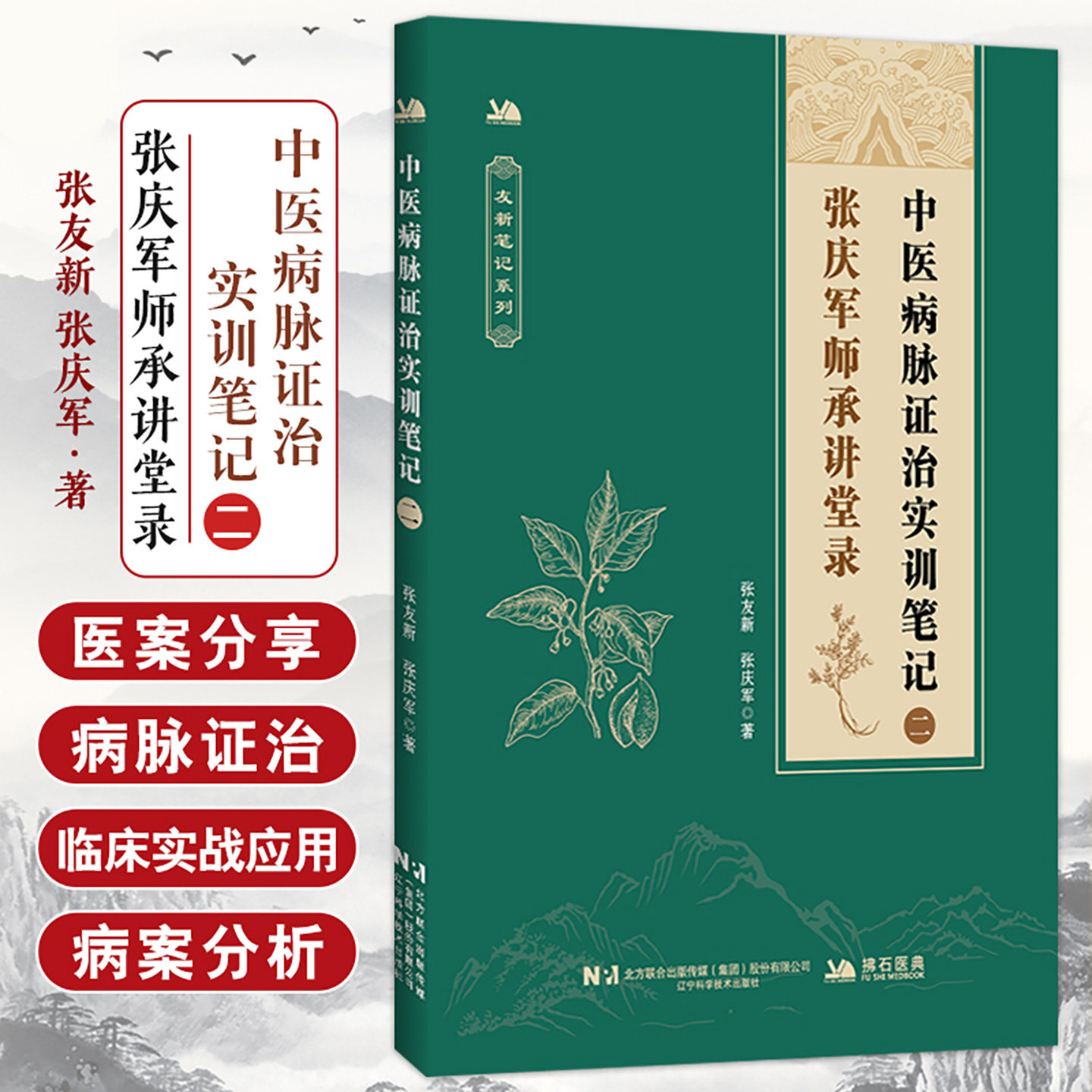 中医病脉证治实训笔记二 张友新 张庆军著 病症的中西医认识小儿抽动症小青龙汤的临床应用 9787559143921 辽宁科学技术出版社