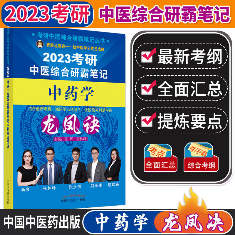 2023年中医综合考研笔记真题用书图片