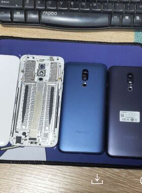 适用于魅族16x原装后盖手机电池外壳魅族M872Q 手机电池后盖外壳后外壳