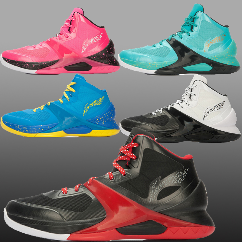 李宁篮球鞋男鞋夏款韦德之道第六人运动耐磨战靴比赛鞋ABAL013-3