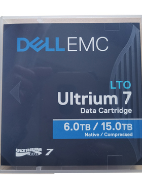 戴尔DELL LTO7 Ultrium7磁带6TB-15TB DELL 磁带机 LTO7数据存储磁带