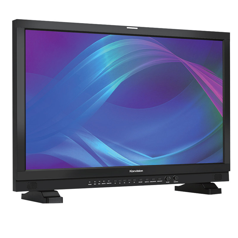 康维讯 KVM-2451W 24英寸全高清广播级监视器、全视角的IPS液晶