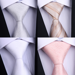 新款男士商务正装超性价比领带高级感手打多色条纹