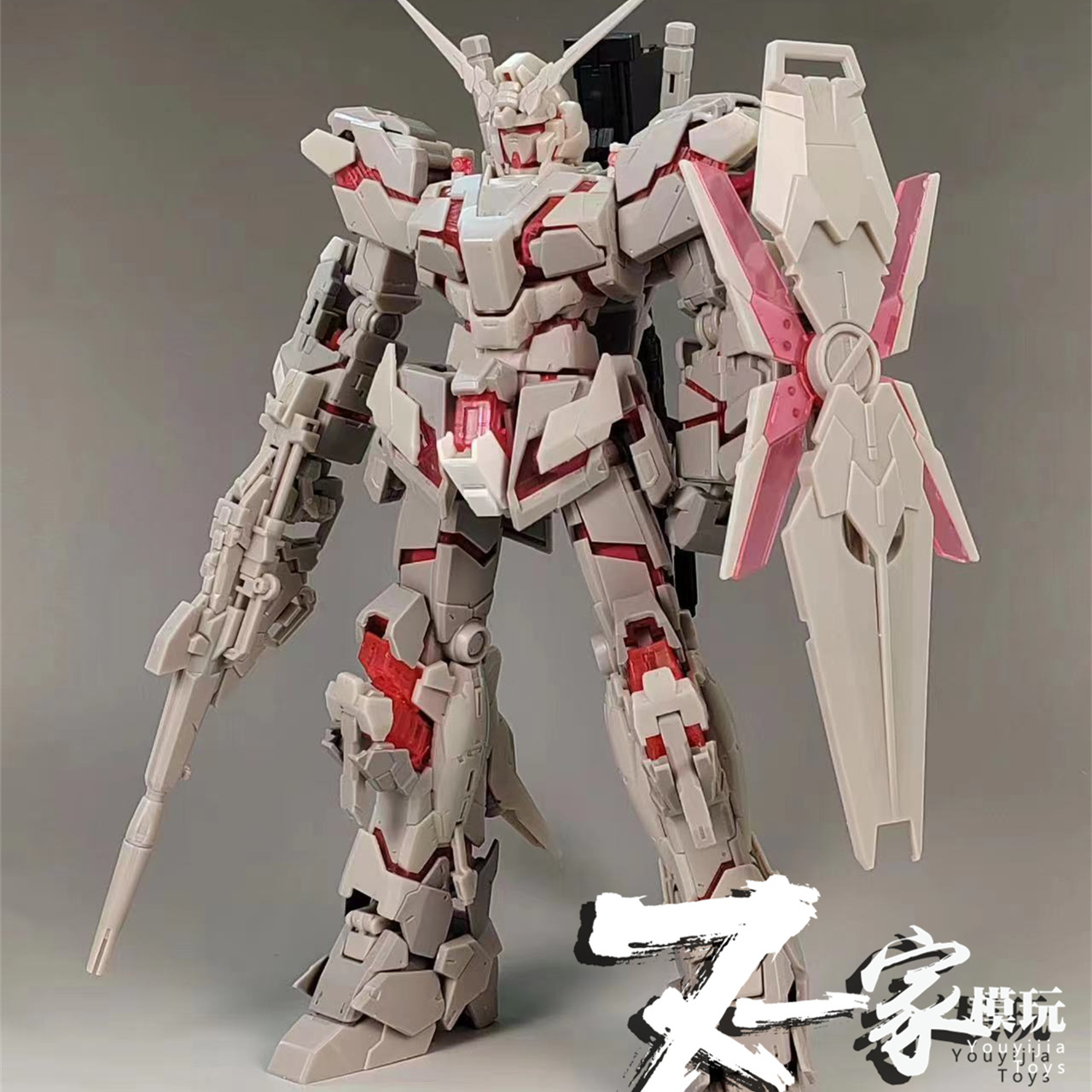 带特典方大竞独角兽拼装模型172