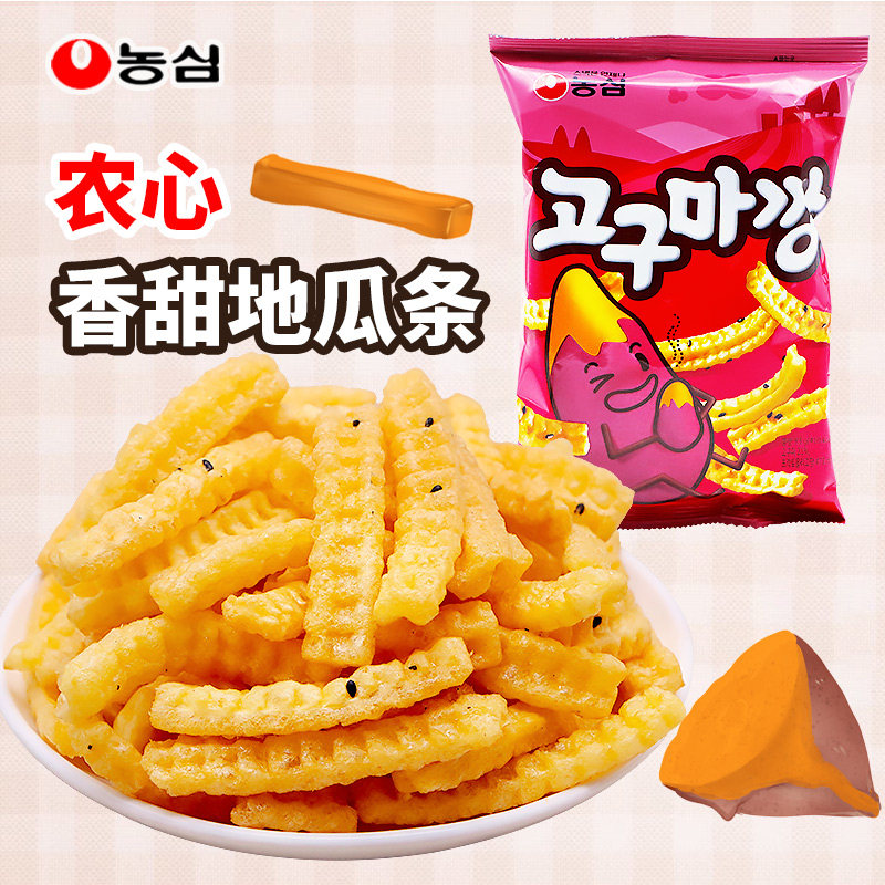 农心蜂蜜红薯地瓜条韩国进口