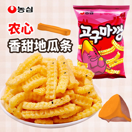 农心蜂蜜红薯地瓜条韩国进口