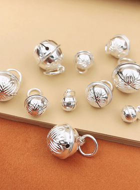 diy纯银宝宝小孩红绳饰品配件