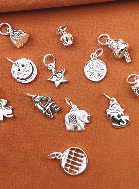 小吊坠项链招财猫算盘DIY编织