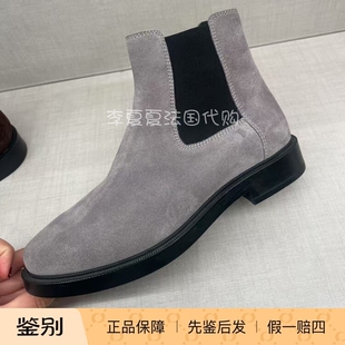 Tods24新款限时折扣女士切尔西短靴粗跟踝靴马丁靴女鞋半靴9.29 4