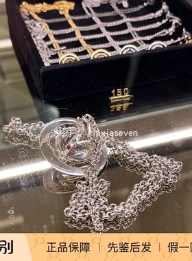 西太后大orb水钻土星项链