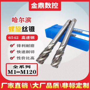 螺旋机用丝锥攻盲孔丝锥钻头M2M2.5M3M4M5X0.5M6X0.75M8X1.25丝攻