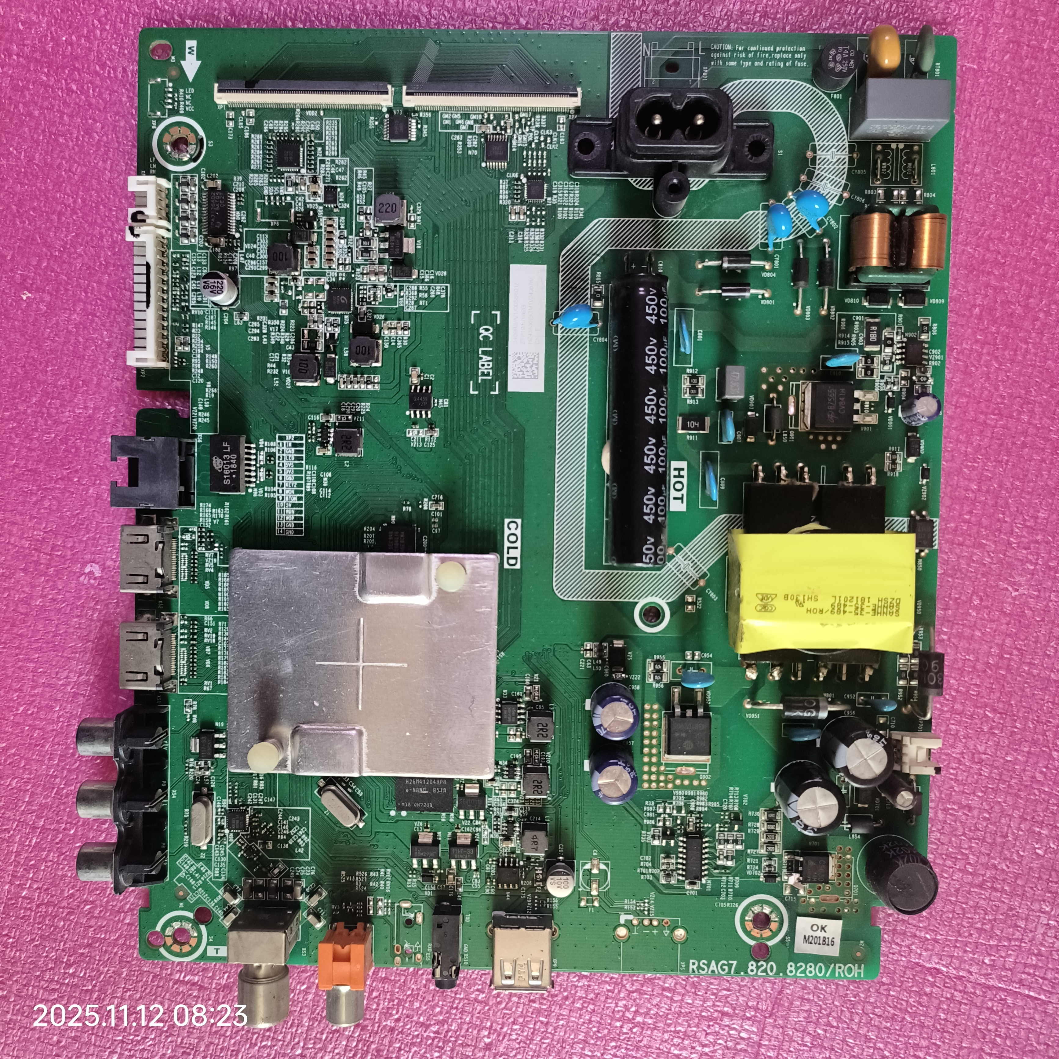 海信HZ43A36A(BOM1)240878主板RSAG7.820.8280屏JHD425S1F71-T0K1