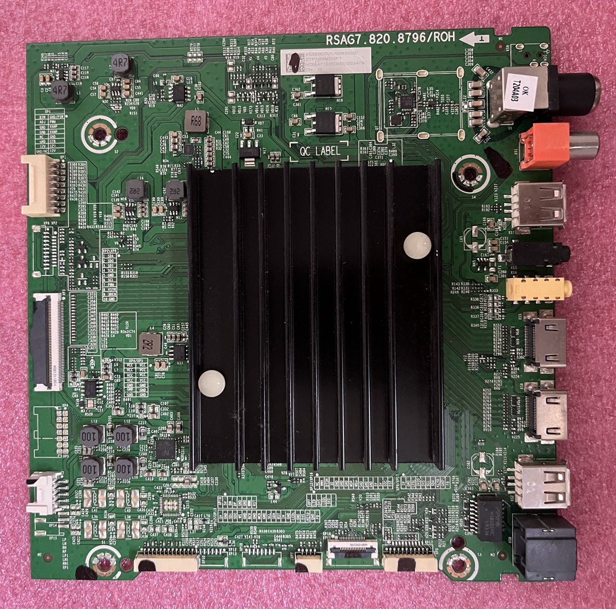 海信55V3A主板RSAG7.820.8796/R0H屏HE550S6U51-K2B1