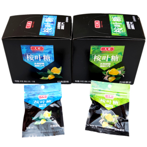 上海 天明桉叶糖 25g 原味 五味草本袋装 整盒拍12袋休闲糖果零食