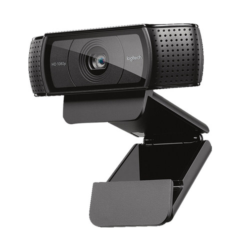 罗技C920e直播摄像头高清美颜抖音淘宝带货主播USB台式电脑摄影头