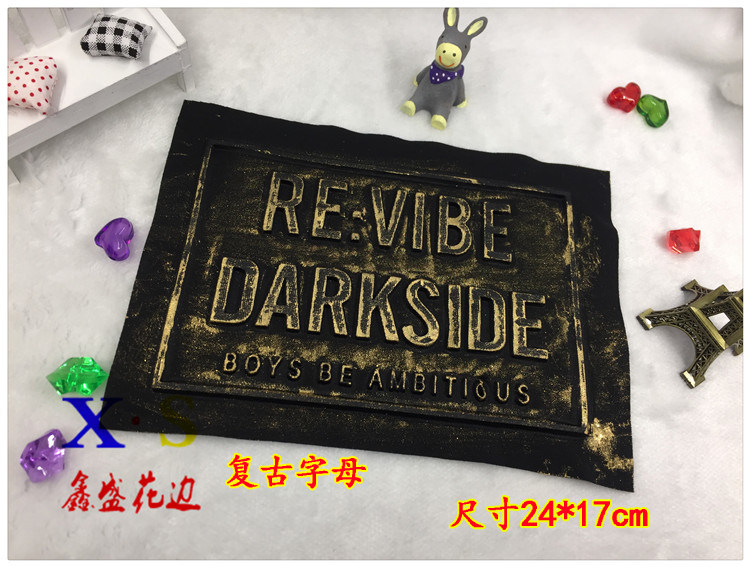 Sweater sweater DIY Decorative decals Patch Clothing accessories Embroidery Large fashion patch Cloth sticker Retro alphabetin the Home Fabric , Sew DIY Material,Tools and finished products , Sew DIY Fitting/Accessories/Accessories , Fabric sticker  category - from Buy2taobao.com to provide professional Taobao agent buy service