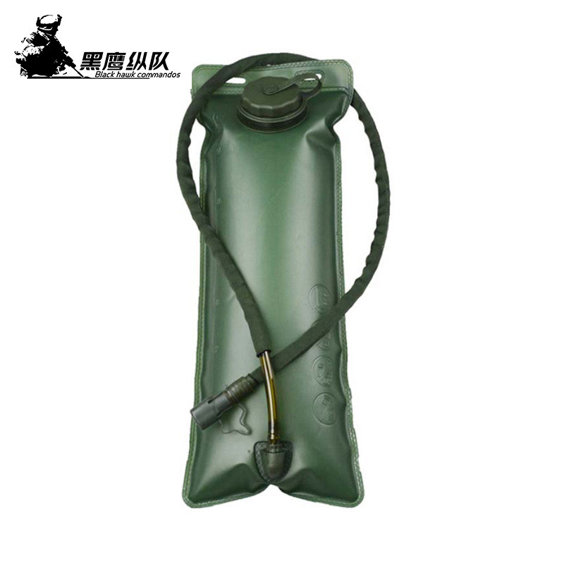 户外运动水袋2.5L大容量饮水袋背包内胆吸管水囊骑行登山水袋包3L