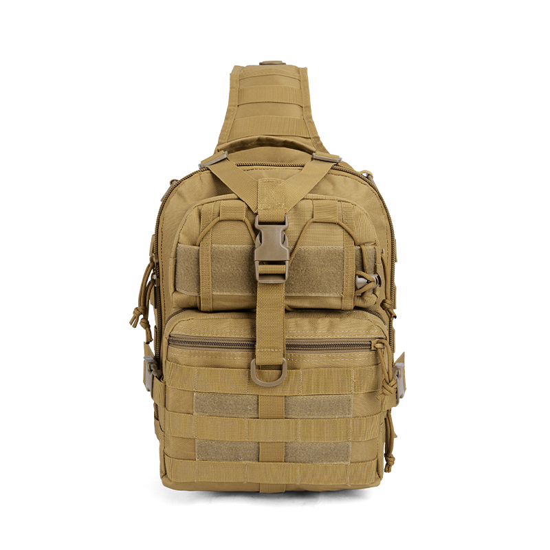 胸包男款斜挎包2025新款休闲战术腰包男士单肩包机能风大容量挎包