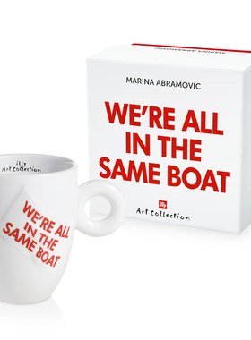 illy咖啡杯2018年大师典藏杯拿铁咖啡杯Marina Abramovic 马克杯