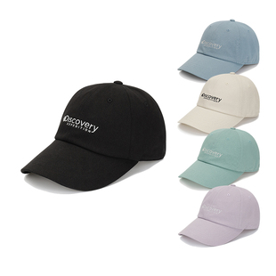 DISCOVERY韩国代购26春男女户外简约小标百搭休闲遮阳棒球帽