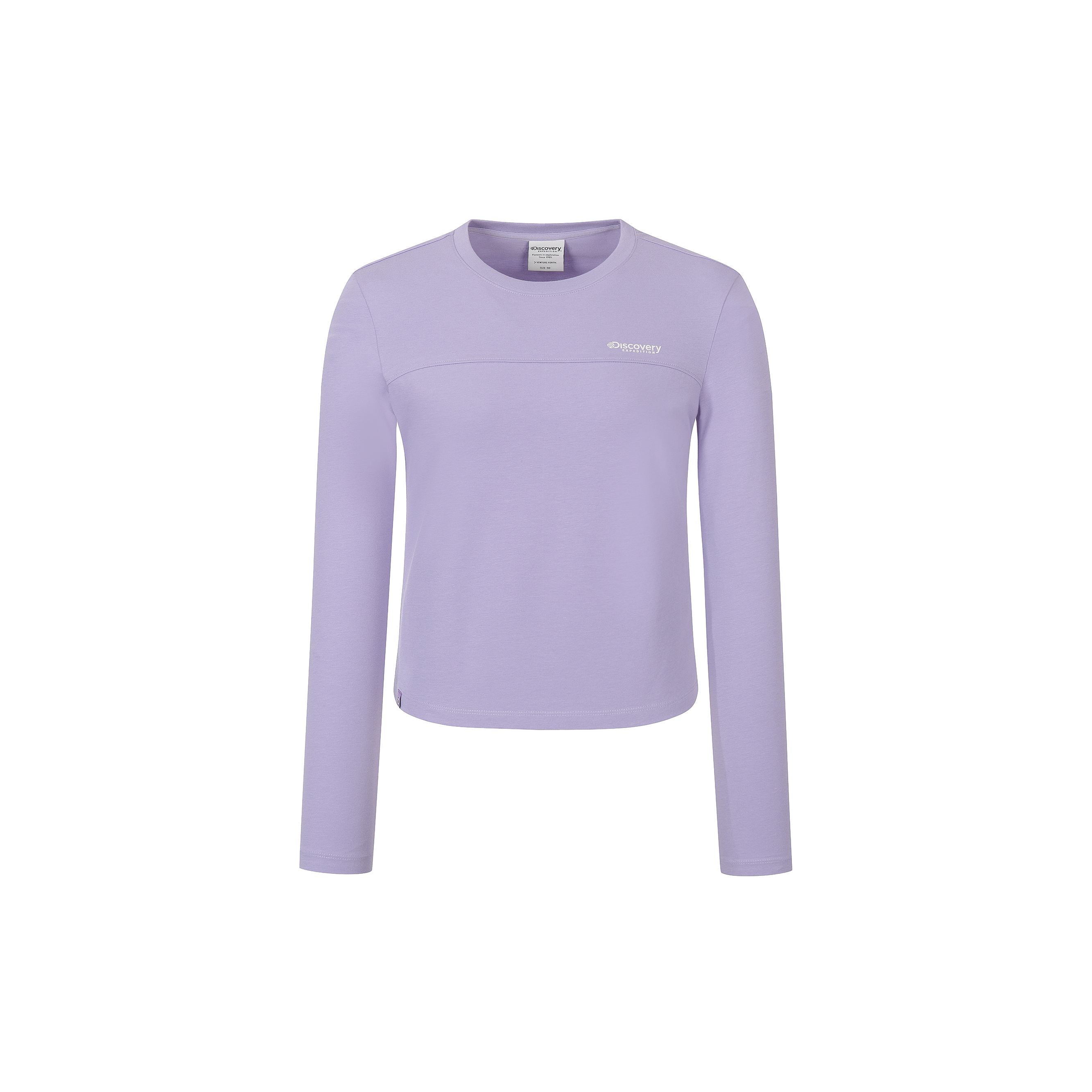 韩国代购26春DISCOVERY女修身半高腰长袖舒适弹力户外休闲女装DWR