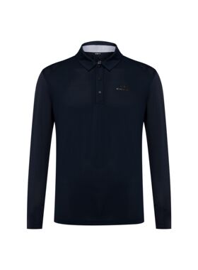 韩国代购26春夏EIDER男长袖Polo衫冰感冷感弹力春夏户外DMM26209