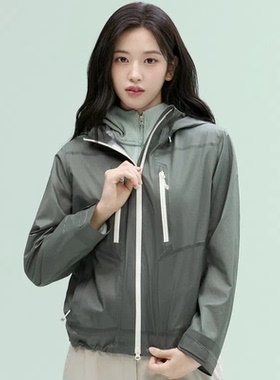 韩国代购26春夏NEPA女款3L轻量防水夹克户外运动防水外套7M40504